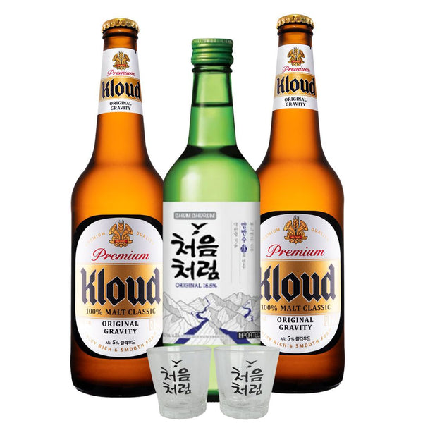 SOMAEK, CERVEZA COREANA+ SOJU ORIGINAL