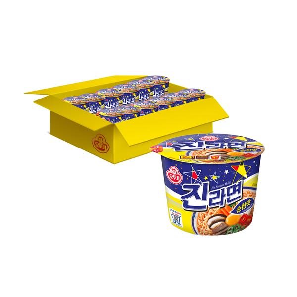 PACK 12 BOWLS JIN RAMEN MILD 110g